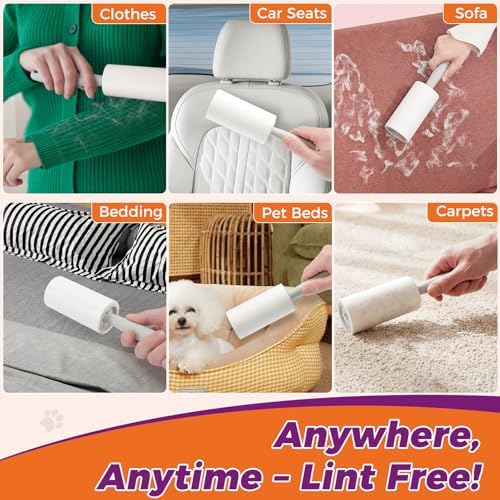 1200 Sheets Extra Sticky Lint Rollers - Image 5