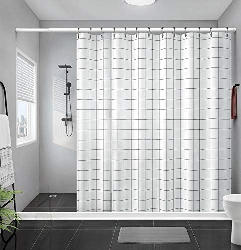 Shower Curtain Hooks, Stainless Steel Shower Curtain Hangers, Double Hook - Image 7