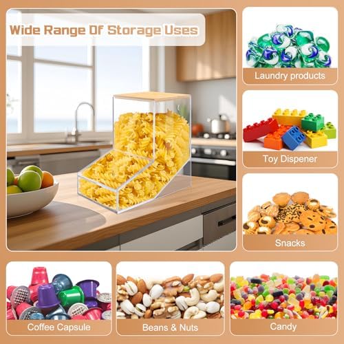 JYPS Laundry Box, Acrylic Dishwasher Pod Rack - Image 6