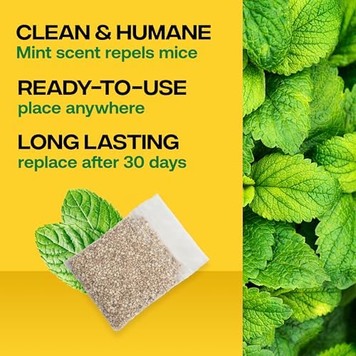 Victor M805 Scent-Away Natural Rodent Repeller – Peppermint Oil Mouse and Rat - Image 3