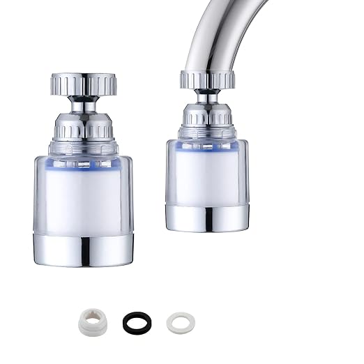 360-Degree Rotating Faucet Filter Sink Water Faucet Filter Water Purifier by Caoxiong