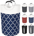 Large Laundry Basket 75L Tall Collapsible Hamper by Fabspace