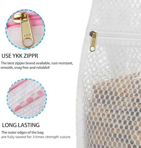 Mesh Clothespin Bag for Clothesline Outdoor, Clothes pin Bag - Image 6
