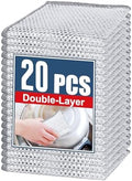 Double Layer Steel Wire Dishcloth, Powerful Cleaning Non-Scratch Wire Dishcloth by Unknown