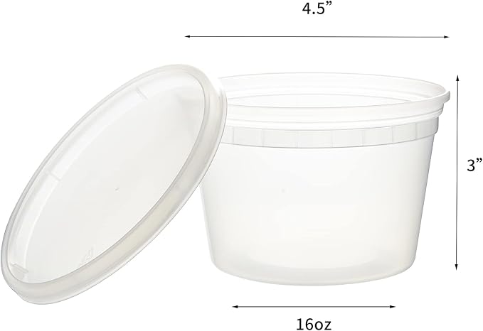 Plastic Deli Food Storage Containers - Image 2