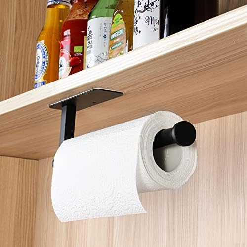 ASTOFLI Paper Towel Holder Under Cabinet No Drilling, Self Adhesive Paper Towel - Image 6