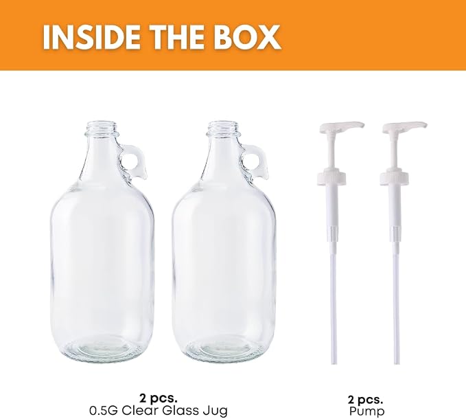 Half-Gallon Laundry Detergent Dispenser Glass - Image 2