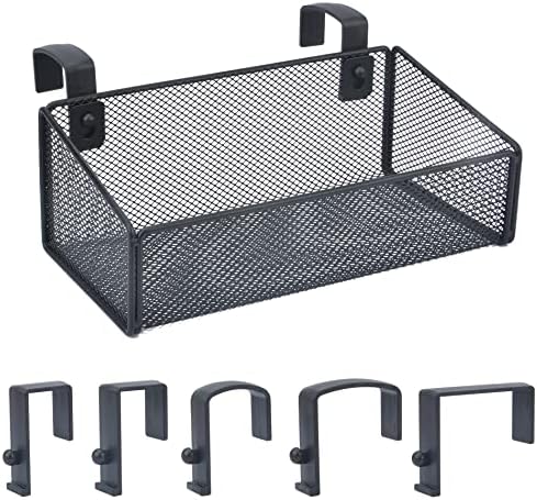 Bedside Caddy Hanging Storage Basket Beside Shelf Metal Organizer by MATIMASU