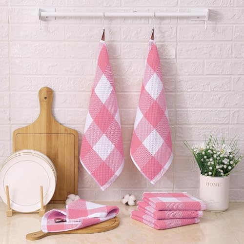 Mordimy Cotton Waffle Weave Dish Cloths, 6 Pack - Image 7