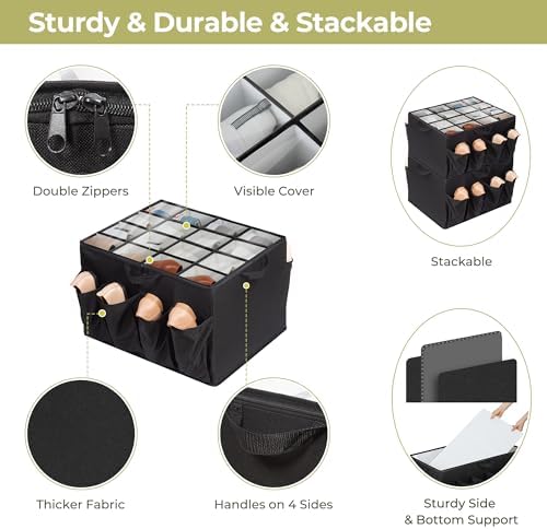 Shoe Organizer for Closet, Shoe Storage Solution - Image 4