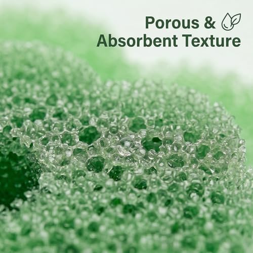 Scrub Flower Temperature Sensitive Sponges, Garden Mint - Image 3