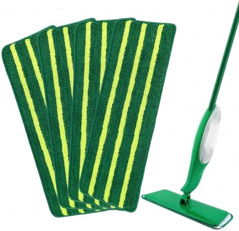 4 Pack Mop Head Replacement for Libman Freedom Spray by DOCXCDO-EveryHourEssentials