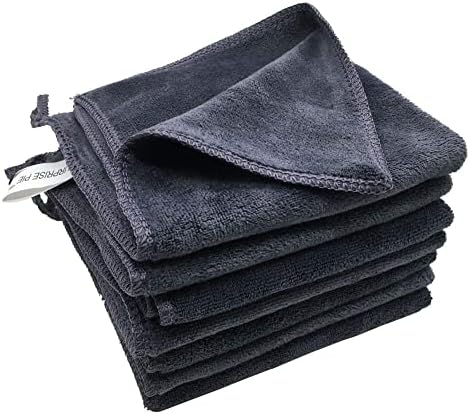 400 GSM Premium Microfiber Cleaning Cloths, Ultra Absorbent Lint Free Towels & by SURPRISEPIE