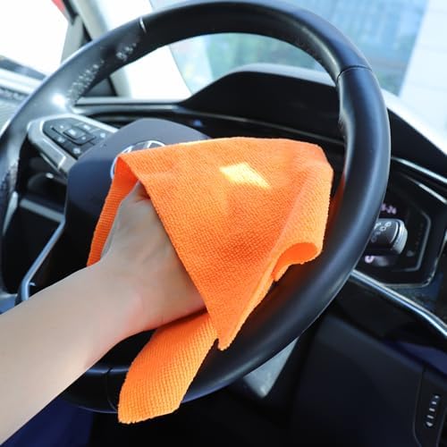Tricol Clean 50PK Profesional Resuable Lint Free Microfiber Edgeless Cleaning - Image 5