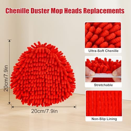 6 Pack Mop Replace Head for O Cedar, Mop Heads Replacements for Ocedar - Image 3