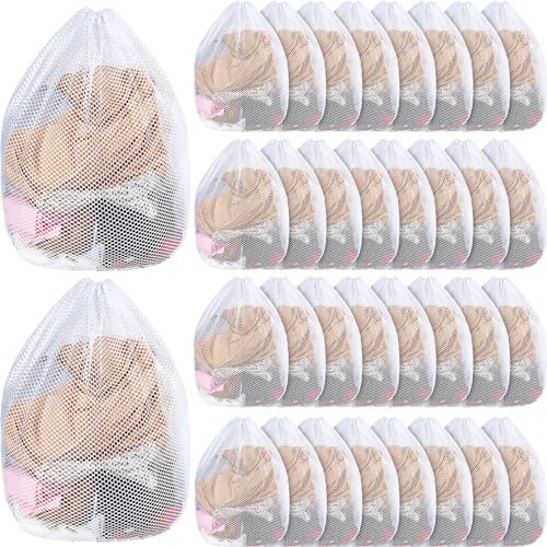 40 Pcs Mesh Laundry Bags Bulk by Nuenen