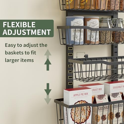 Eastherry Over The Door Organizer，8-Tier Over The Door Pantry Organizer - Image 3