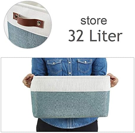 DECOMOMO Storage Bins, Extra Large Fabric Storage Baskets - Image 4