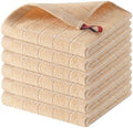 Homaxy 100% Cotton Terry Kitchen Dish Cloths, 6 Pack by Homaxy