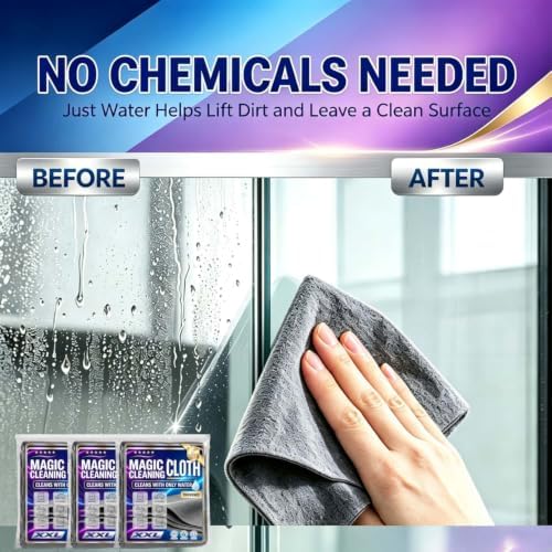 10 Pack XXL Genie Cloth Magic Cloth, Genie Magic Cleaning Cloths - Image 5
