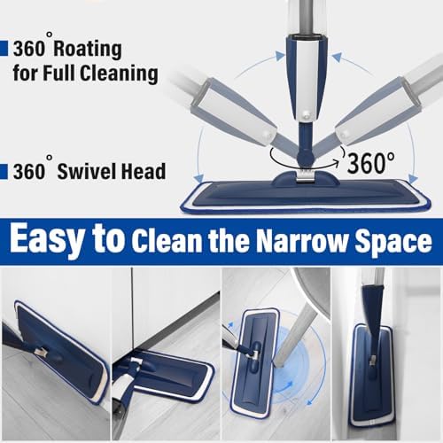 Spray Mop for Floor Cleaning, 2 Pack - Image 3