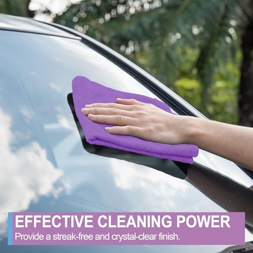 Microfiber Cleaning Cloth, 150 Pack Cleaning Rags, Reusable Microfiber Towels - Image 6