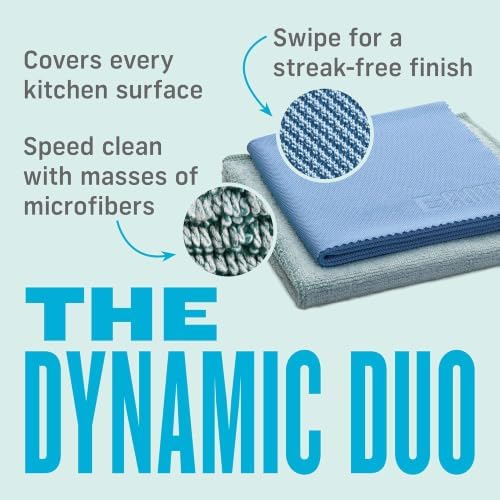 E-Cloth Kitchen Cleaning Cloth Kit, Reusable Washable Towels - Image 5
