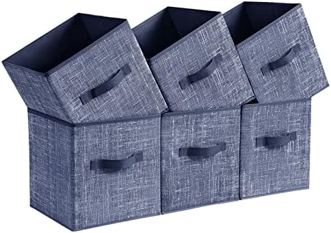 SONGMICS Storage Cubes, 11-Inch Foldable Closet Organizers by Unknown