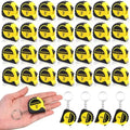 Kanayu 30 Pcs Mini Tape Measure Keychains 3 ft Small Retractable Measuring Tape by Kanayu