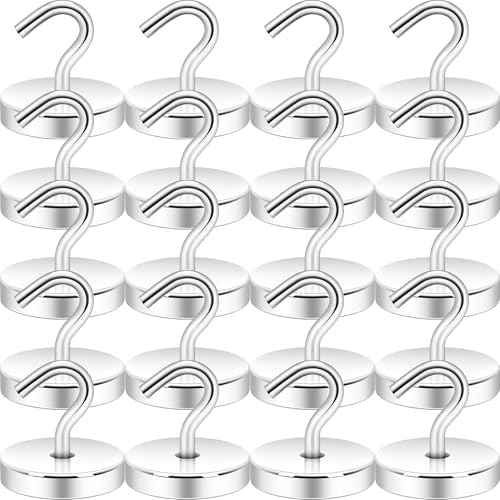 Neosmuk Magnetic Hooks, Cruise Ship Essentials, 120lb+ Heavy Duty Magnetic Hooks by Neosmuk
