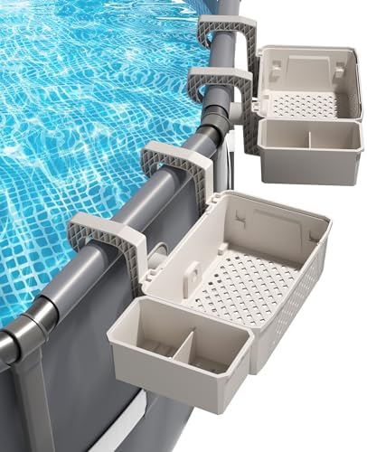 AquaJoyer 2 Sets of Poolside Storage Baskets by Unknown