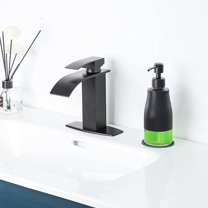 Gaussra Black Soap Dispenser - 11 OZ / 320 ML | Refillable Lotion Stainless - Image 7