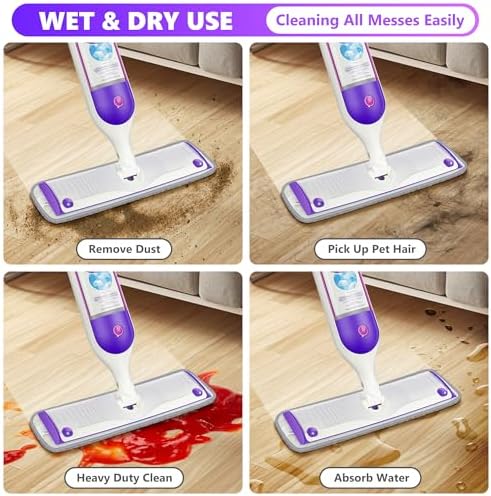 6 Pack Reusable Mop Pads Compatible - Image 4