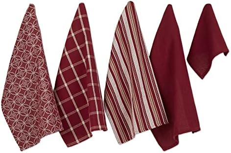 DII Assorted Woven Kitchen Set, 5 Piece by DII