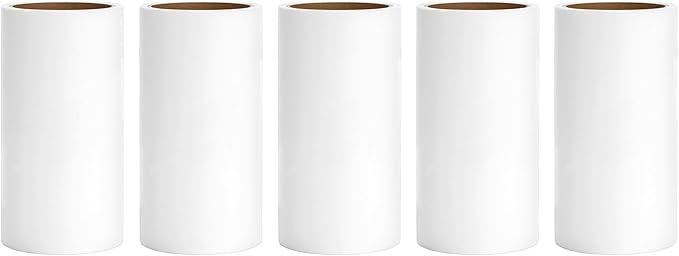 4 inch Lint Roller Refills for PetLovers Evercare Amazon and Other Lint Roller by MINGRACE