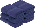 Superior Egyptian Cotton Plush & Absorbent, Face Towel Set of 6, Soft Luxury by SUPERIOR