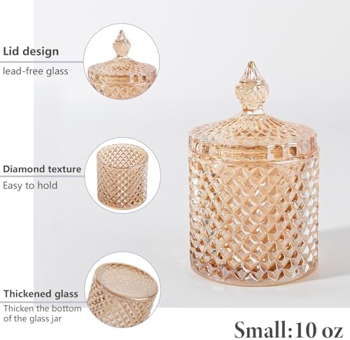 2 Pack Qtip Holder Apothecary Jars - Image 3