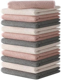 12Pack Barista Towels, Barista Microfiber Cloths, Coffee Cleaning Accessories by Cnyobvi