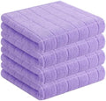 Homaxy 100% Cotton Terry Kitchen Towels, 4 Pack by Homaxy
