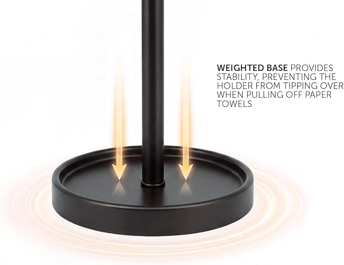 Ivilon Countertop Paper Towel Holder - Image 4