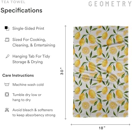 GEOMETRY Spring Kitchen Towels - Image 6