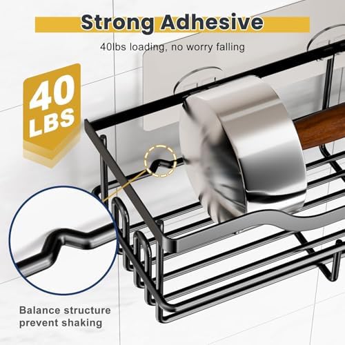OMAIRA 3-Pack Shower Caddy - Image 4