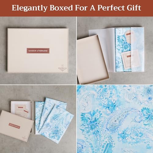 Maison d' Hermine Kitchen Towels Set of 3 100% Combed Cotton 27.50"x20" - Image 6