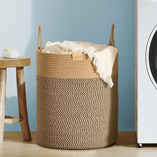 Nunsino Laundry Hamper 62L, Large Laundry Basket by Nunsino