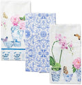 Maison d' Hermine Kitchen Towels Set of 3 Reusable 100% Cotton 27.50" x 20" by MaisondHermine