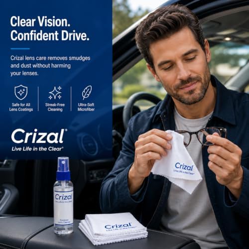 Crizal® Eyeglass Cleaning Cloth | 6 Pack | Premium Microfiber Lens Cloth | - Image 6