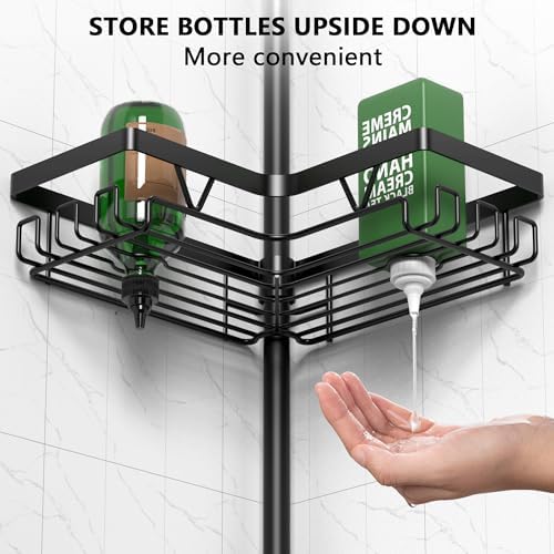 DAOYA Shower Caddy Tension Pole Corner - Image 5