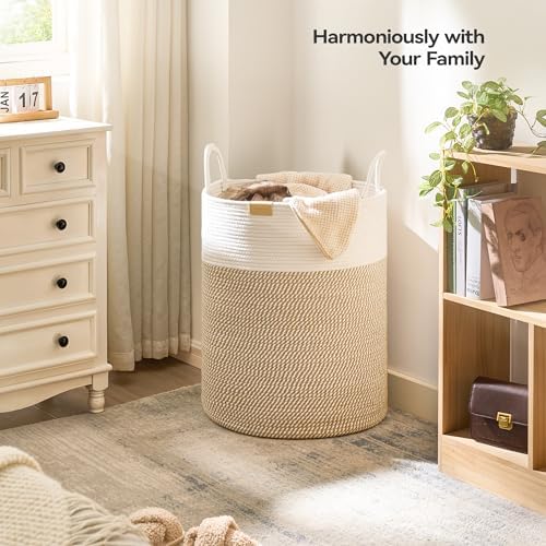 Nunsino Laundry Hamper 95L, Large Laundry Basket - Image 2