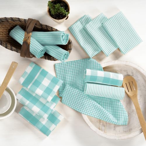 LANE LINEN 100% Cotton Kitchen Dish Cloths, Ultra Soft Absorbent Quick Drying - Image 4
