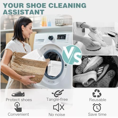 Shoe Washing Machine Bag, Laundry Shoe Bag - Image 4